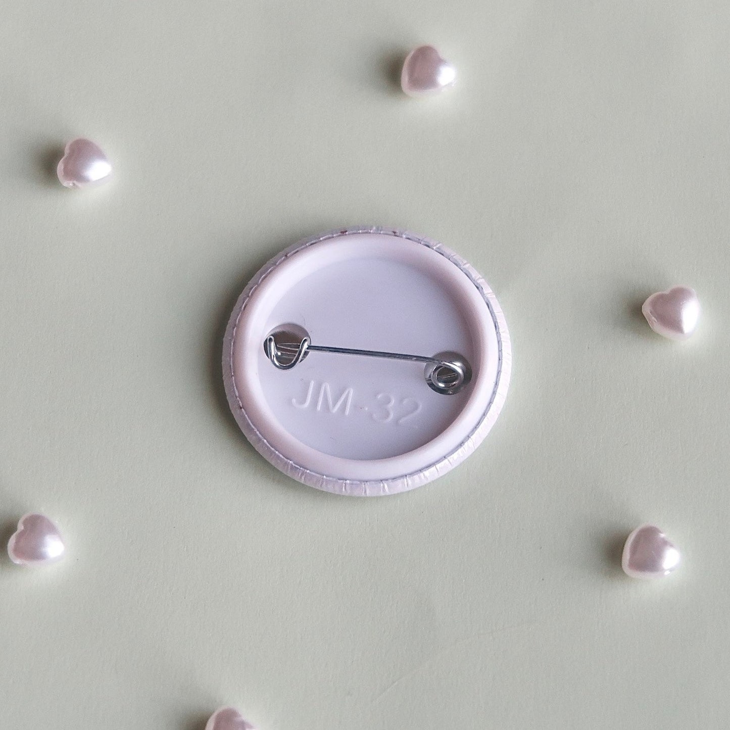 kiakia chibi and logo button pin set