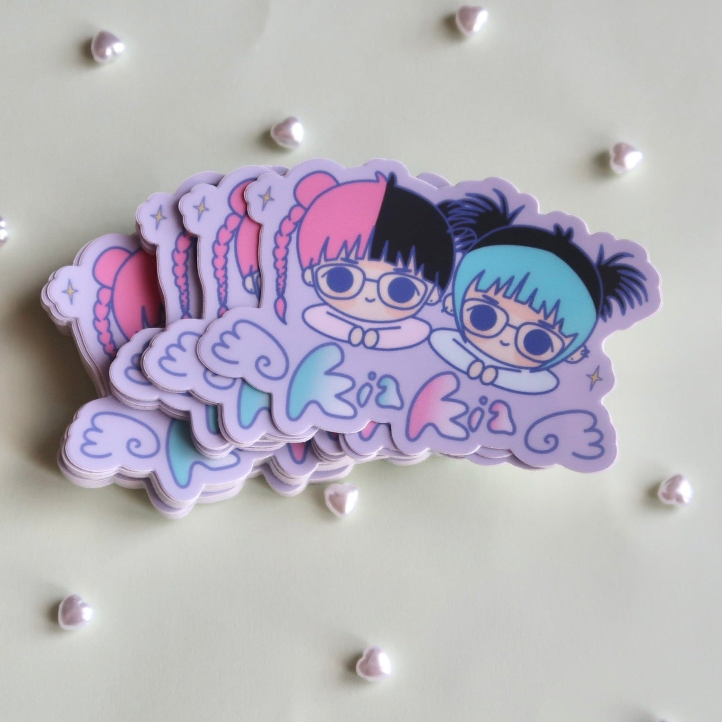 kiakia chibi sticker